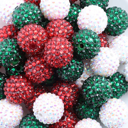 Fine Mixed Color Round Resin Beads