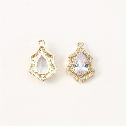 Glass Waterdrop Pendants