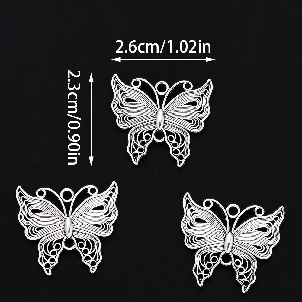 Vintage Butterfly Alloy Charms