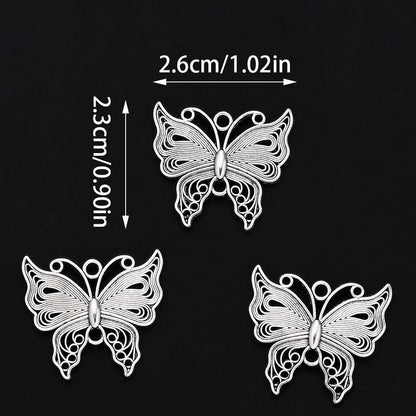 Vintage Butterfly Alloy Charms