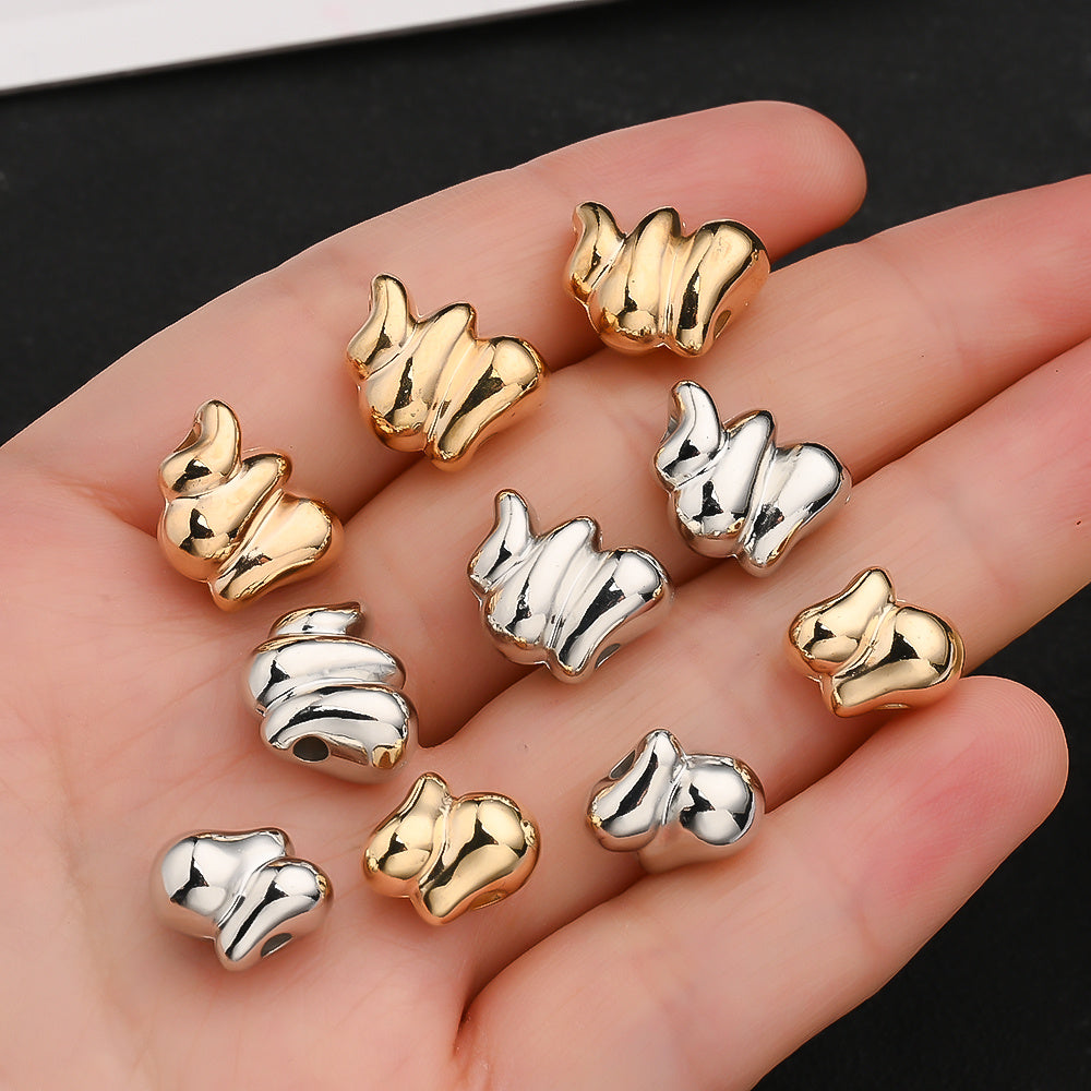 Irregular CCB Spacer Beads