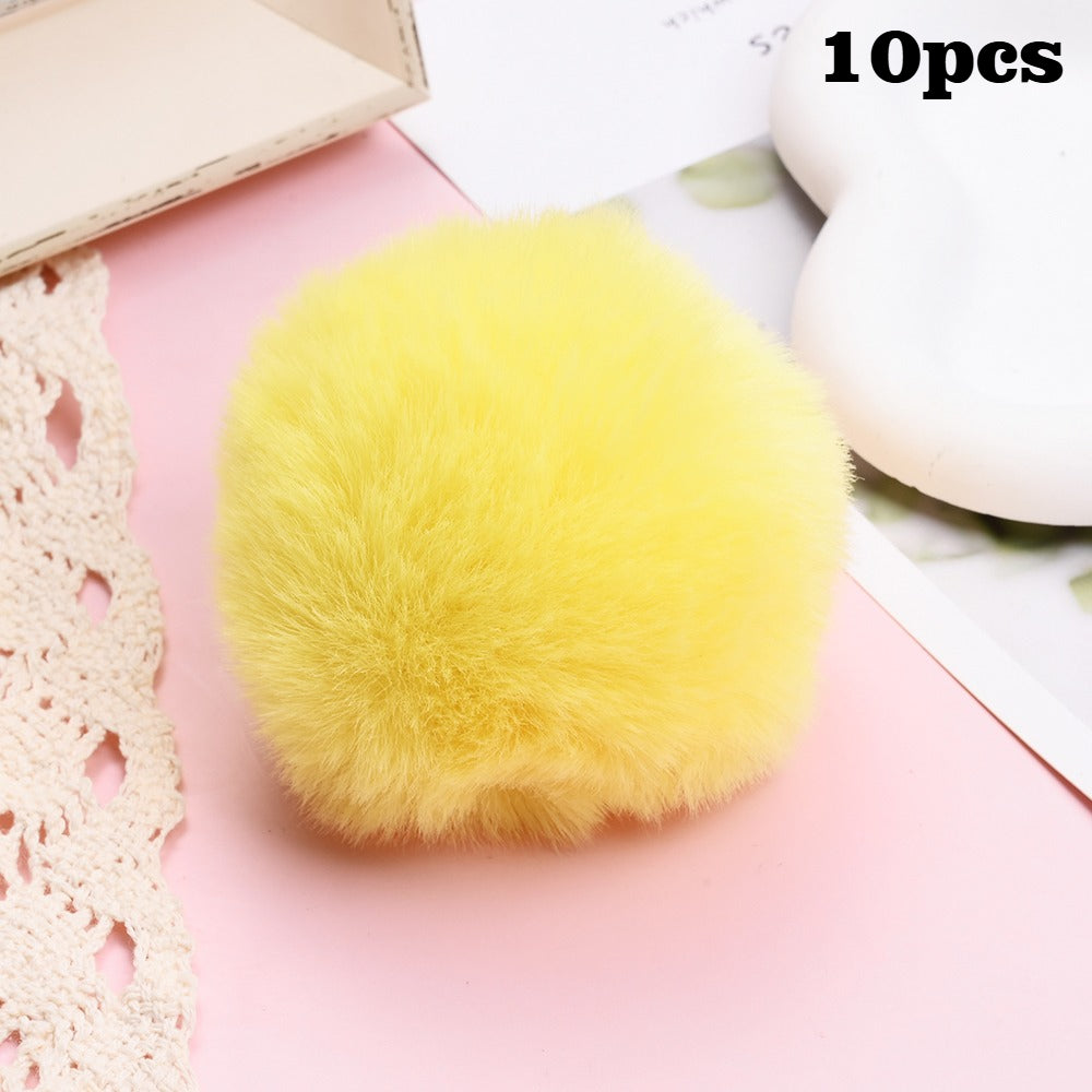 Soft Plush Pom Pom Pendants