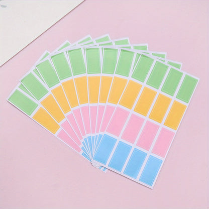 Colorful Index Tab Stickers