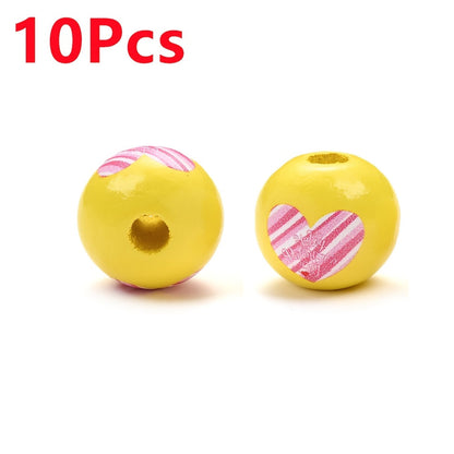 Colorful Wooden Beads