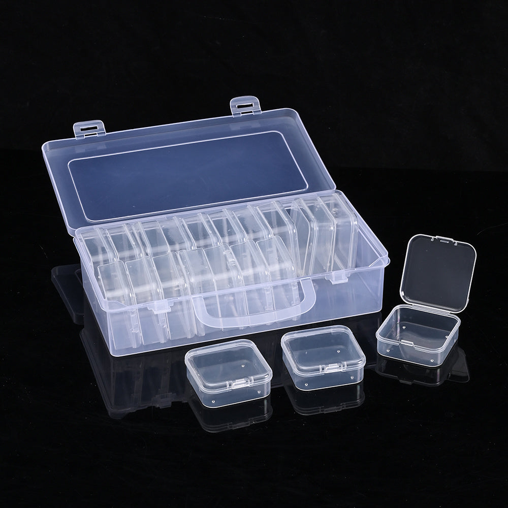 20-Compartment Clear Storage Organizer
