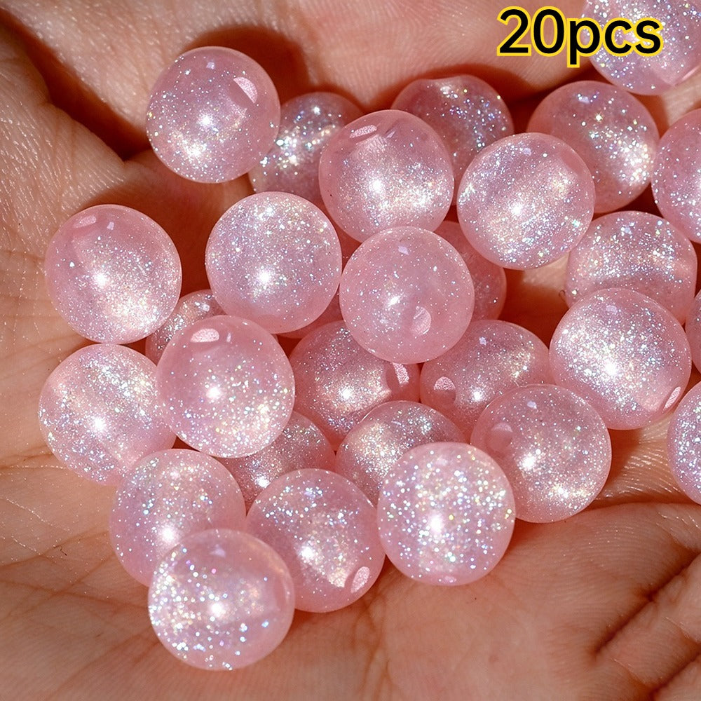 Starry Sky Glitter Beads