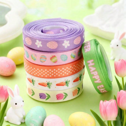 Easter Themed Grosgrain Ribbon