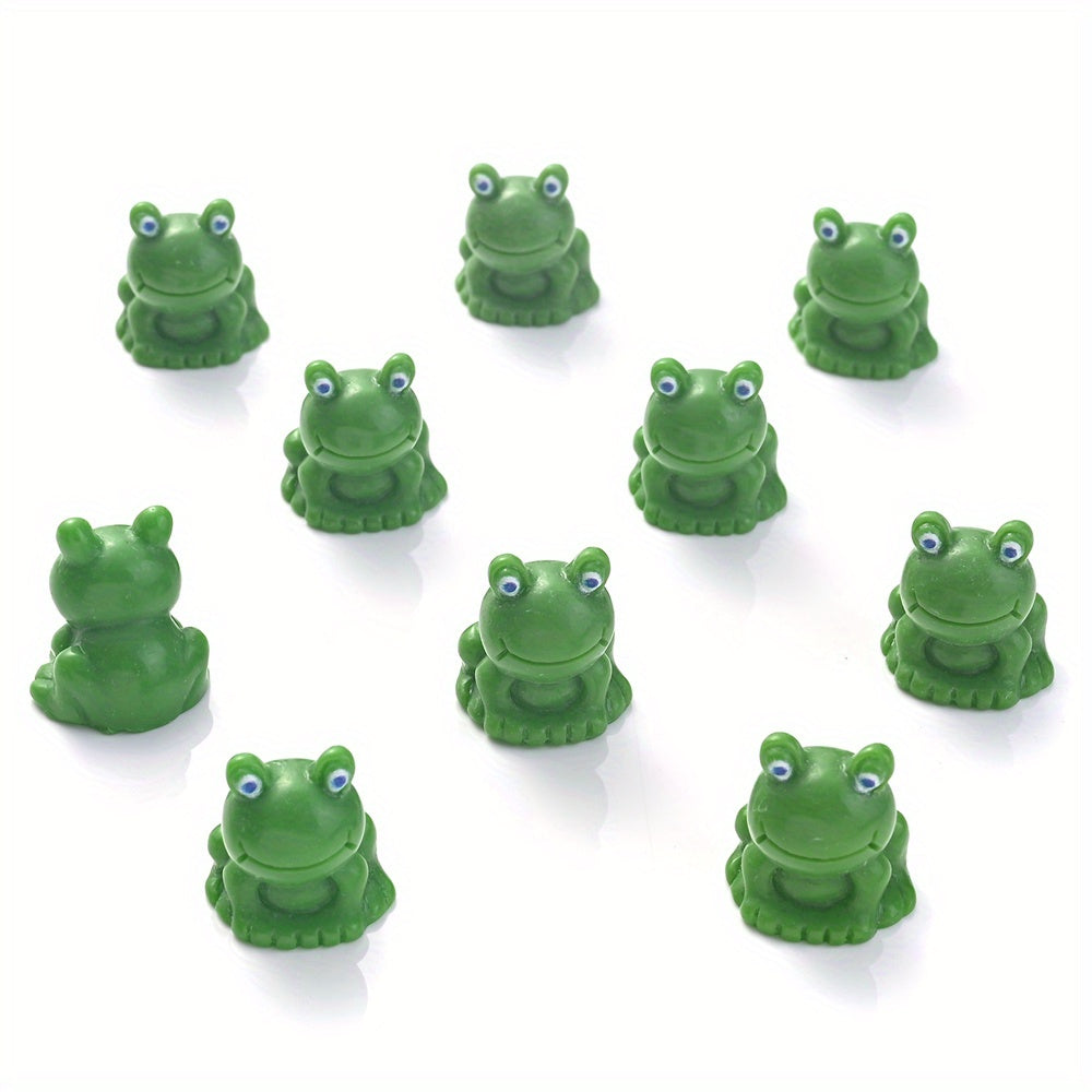16x17mm 10pcs Resin Frog Beads