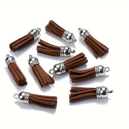Colorful Polyester Tassel Pendants