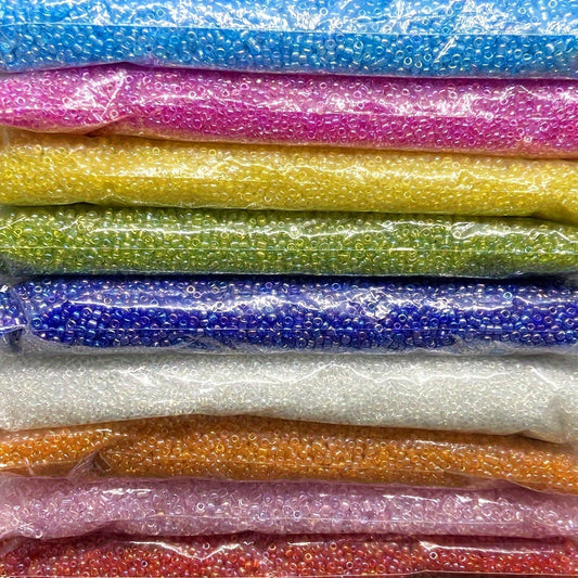 Glass Rice Beads