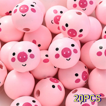 Animal Series Wooden Beads