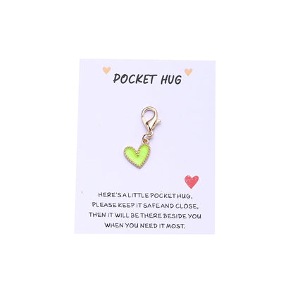 Heart Keychain with Thank You Card