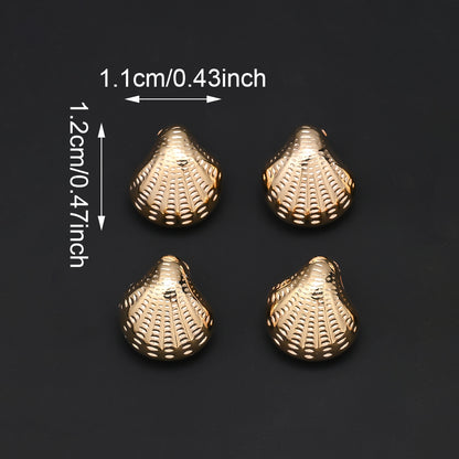 30pcs/set 11x12mm CCB Plastic Shell Beads