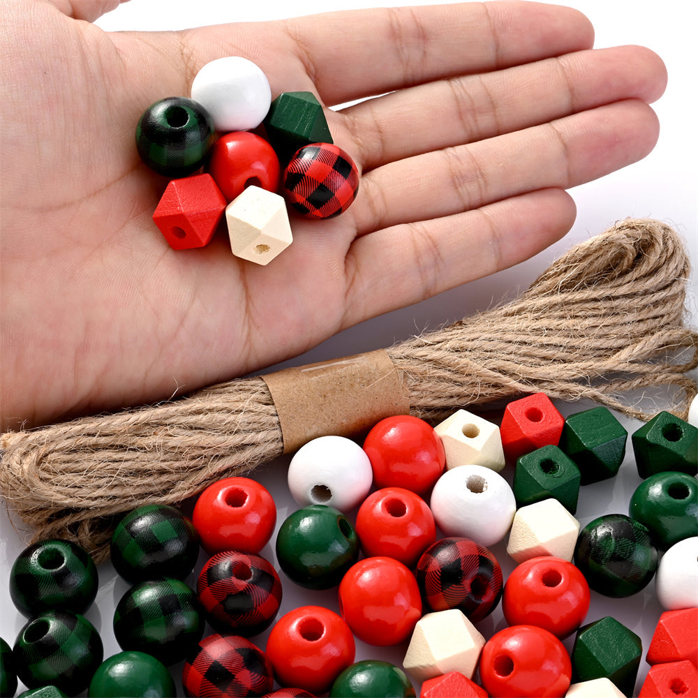 Christmas Silicone Round Beads