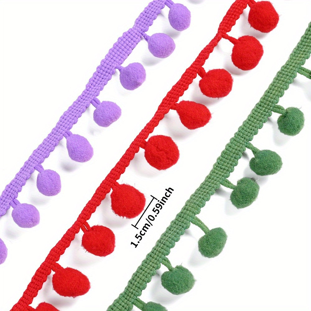 Pom Pom Ball Tassel Lace Trim