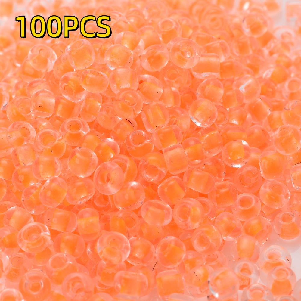 100pcs 4mm Vibrant Czech Glass Seed Beads