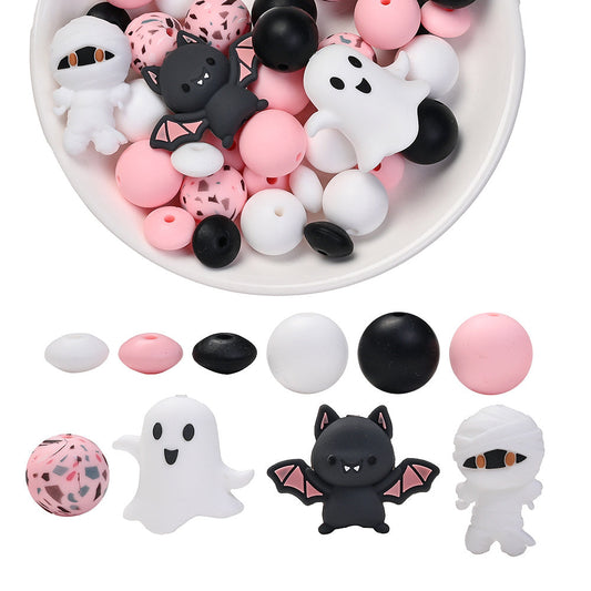Halloween 3D Silicone Bead Set