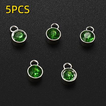 Birthstone Alloy Pendants