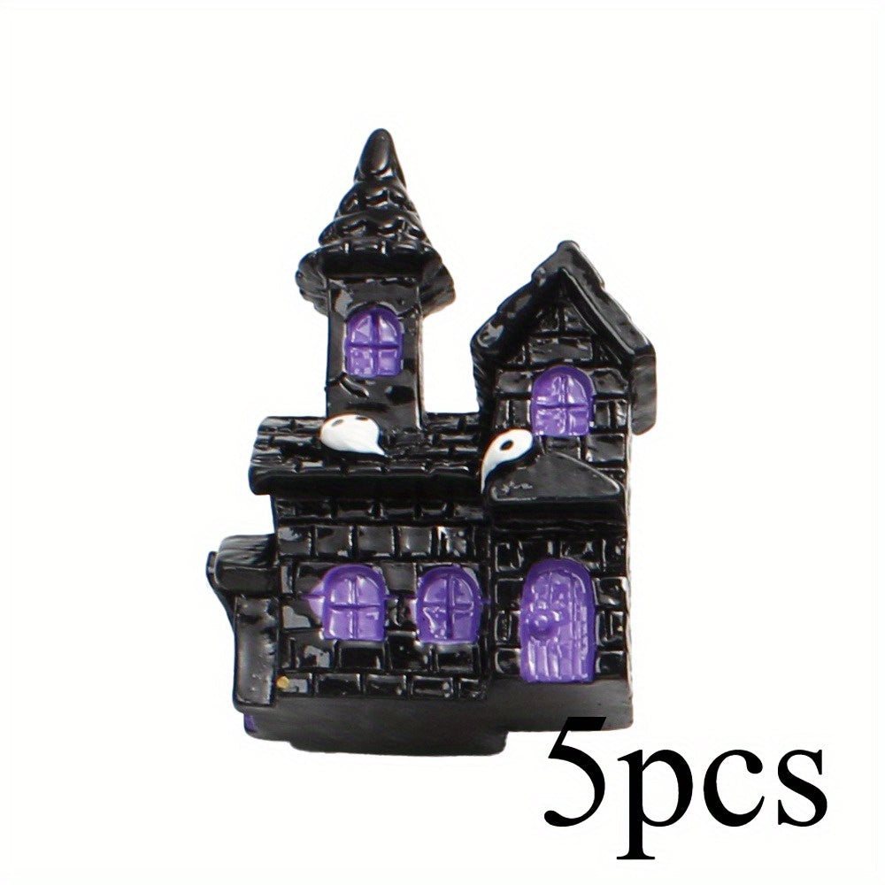 5-Piece Halloween Mini Resin Figurine Set