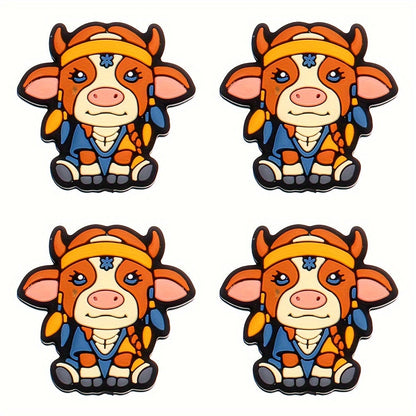 Silicone Owl and Fox Focus Spacer Beads