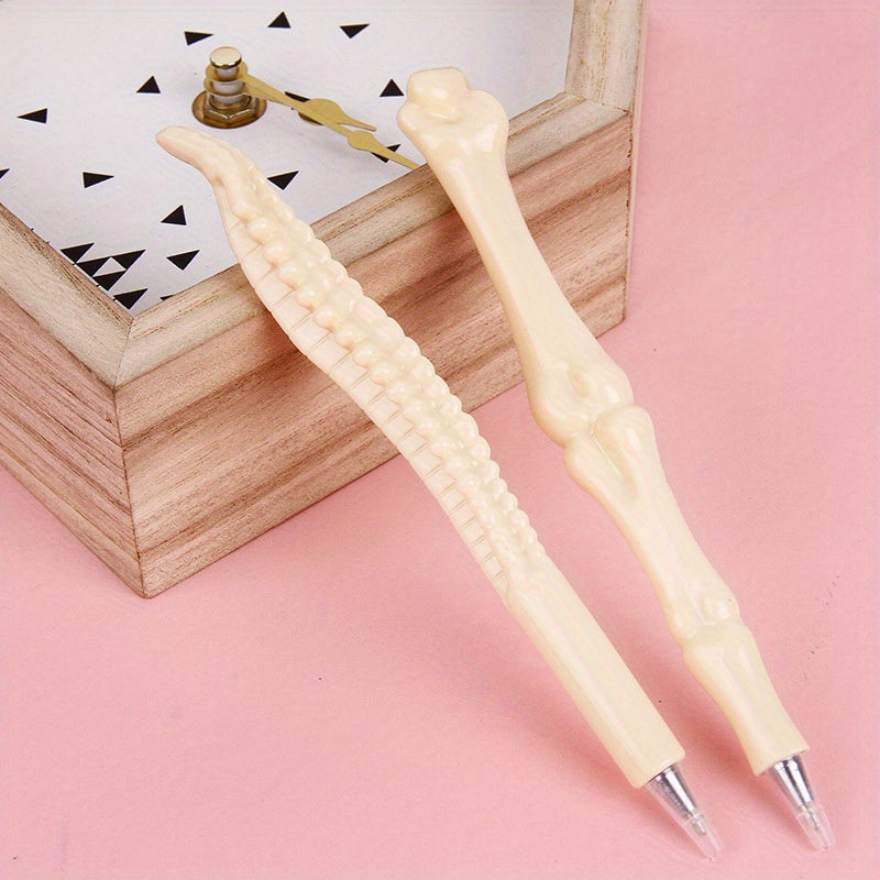15-Piece Imitation Bone Shape Ballpoint Pens