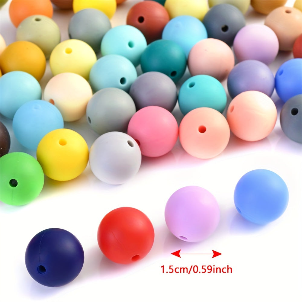 Colorful Silicone Spacer Beads