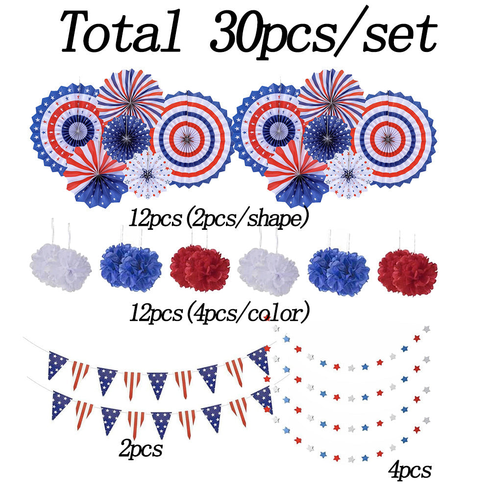 Independence Day Party Decoration Set