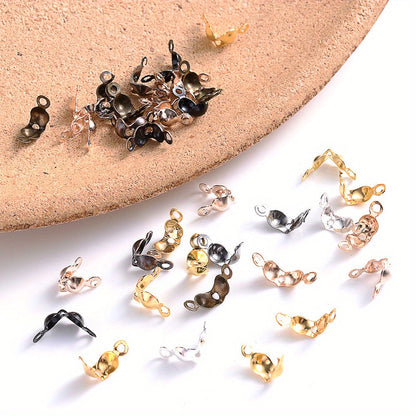 800-Piece Crimp Bead Calotte Knot Covers
