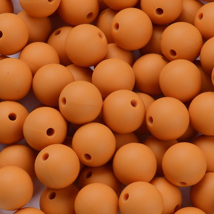 12 mm Round Silicone Beads