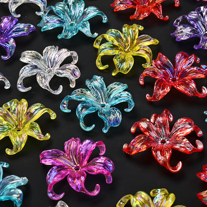 Colorful Acrylic Pony Beads