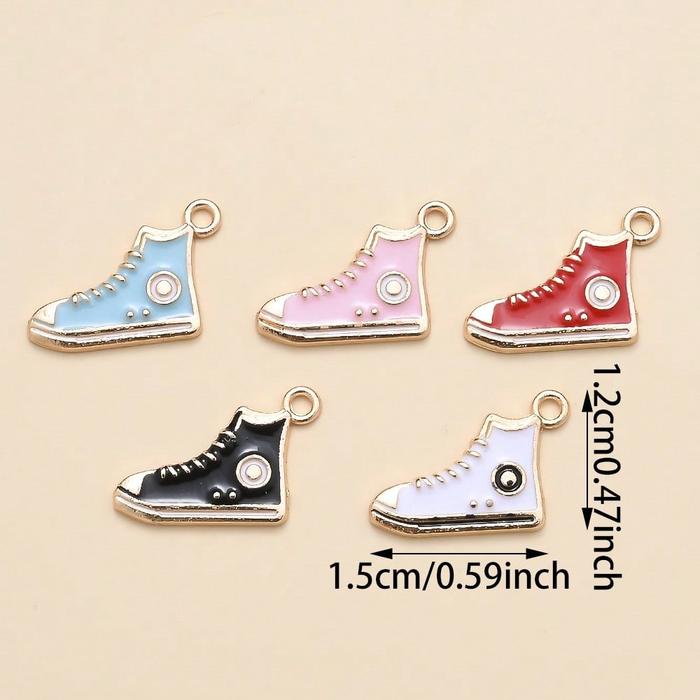 Canvas Shoe Alloy Charms