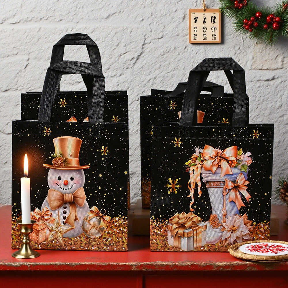 Christmas Non-Woven Gift Tote Bags