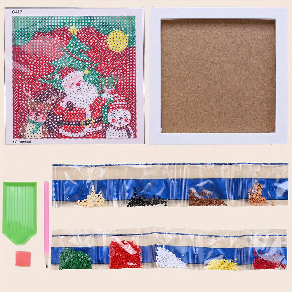 Diamond Art Christmas Ornament Kit