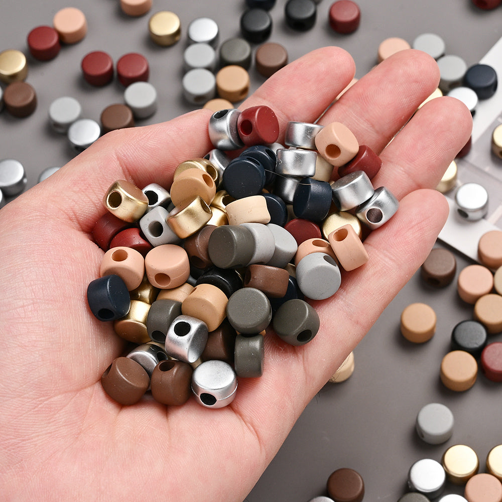 Shiny AB Faceted Glass Beads