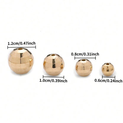 40/60/100/200pcs 6/8/10/12mm Vintage Disco Ball Beads