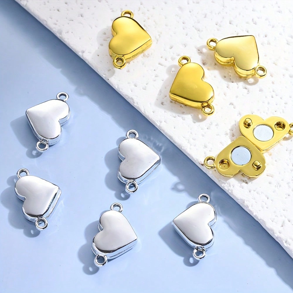 Heart-Shaped Alloy Magnetic Clasps
