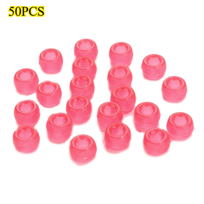 Glow-in-the-Dark Acrylic Barrel Beads