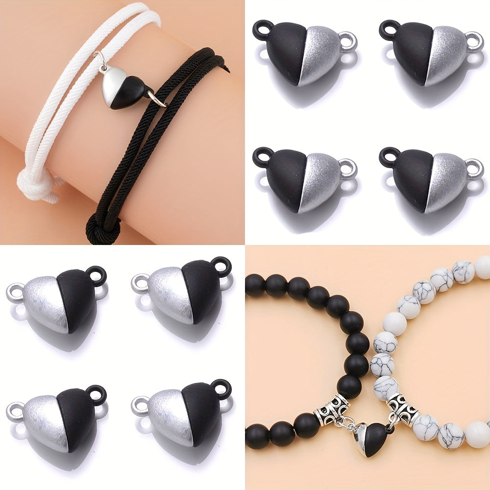 Mini Alloy Heart Magnetic Clasps