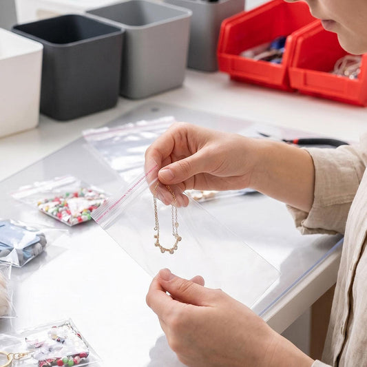 Transparent OPP Jewelry Storage Bags