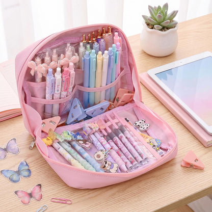 130PCS Writing & Stationery Gift Set with Pen Case