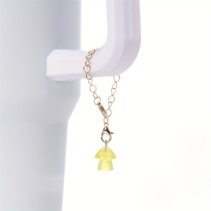 1PC Luminous Resin Mushroom Pendant