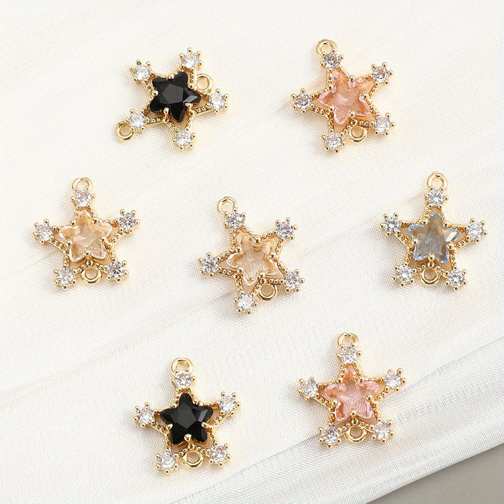 Glass Star Pendants