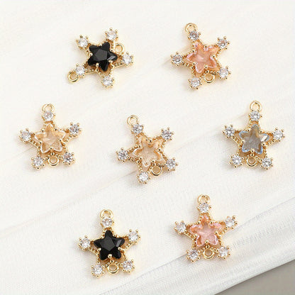 Glass Star Pendants