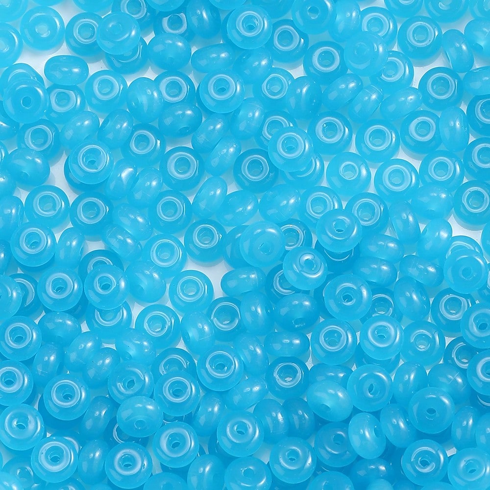 200pcs 3x6mm Colorful Glass Seed Abacus Beads