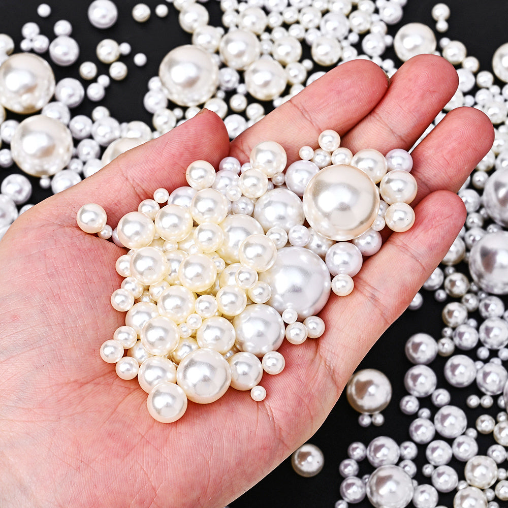 3300pcs 4-20mm Artificial Pearl Beads