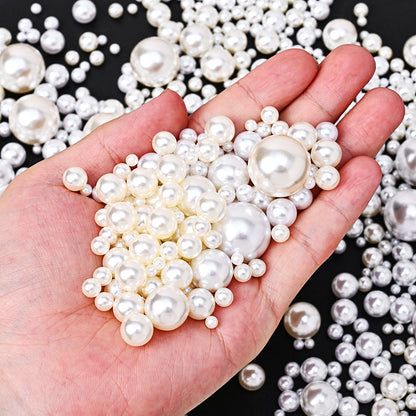 3300pcs 4-20mm Artificial Pearl Beads