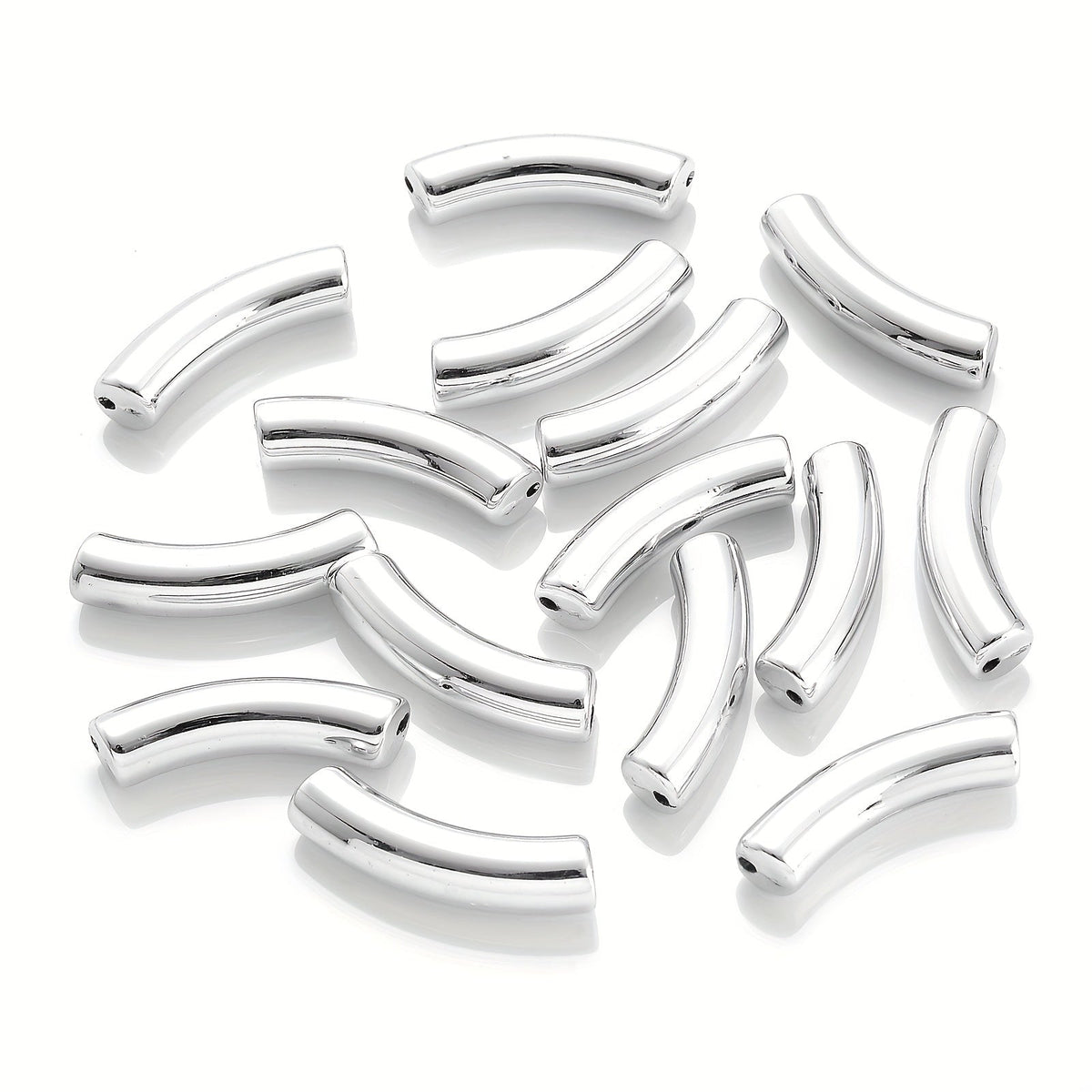 Acrylic Elbow Beads