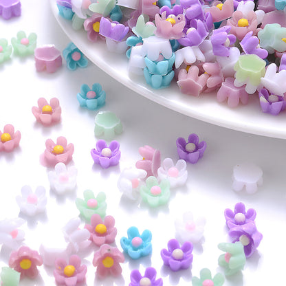 Cherry Blossom Resin Adhesive Beads