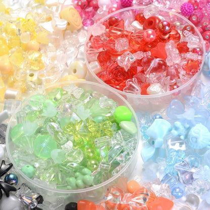 3-6 Colors 6-22mm Acrylic Beads