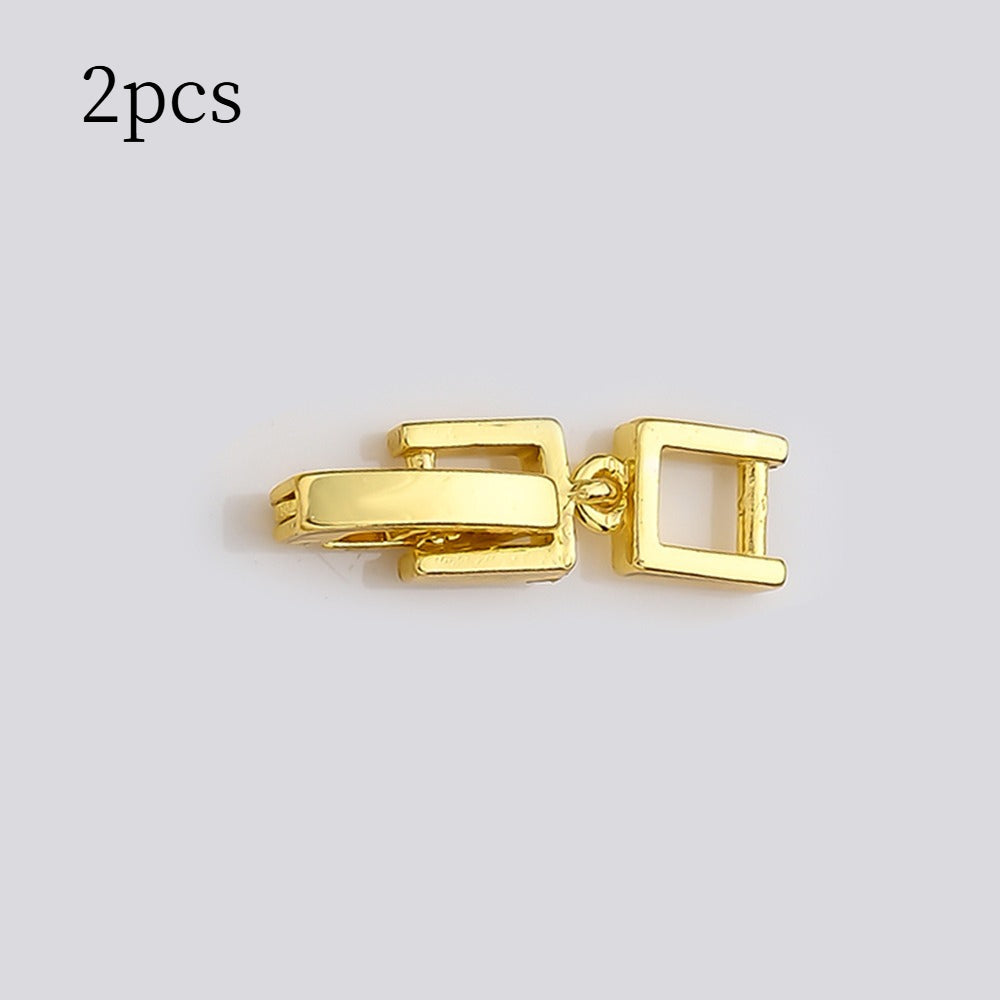 Square Double Clasp Connectors